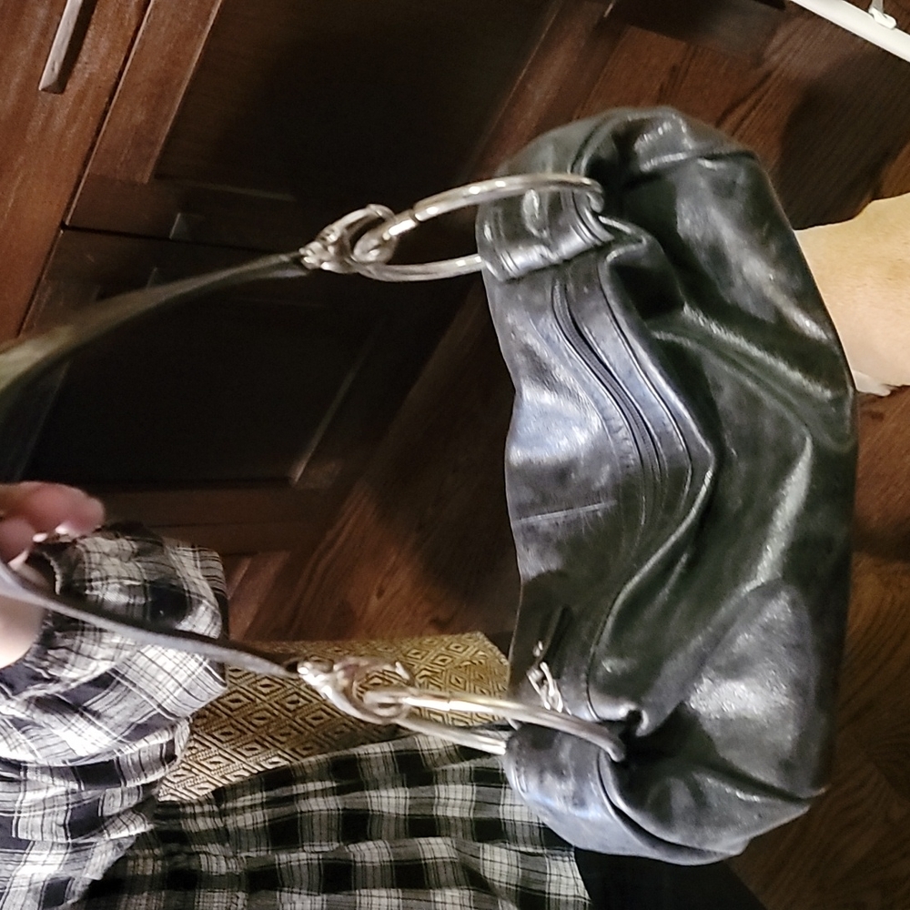 Tano Blavk Leather Handbag